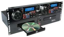 LECTEUR DOUBLE CD AUTO-PAUSE NUMARK CDN 77 USB