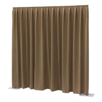 PENDRILLON PLISSE BEIGE 3x4m